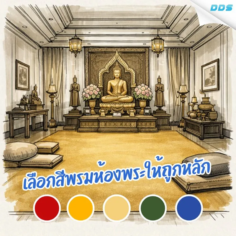 วิธีเลือกพรมปูพื้นห้องพระให้ถูกหลัก